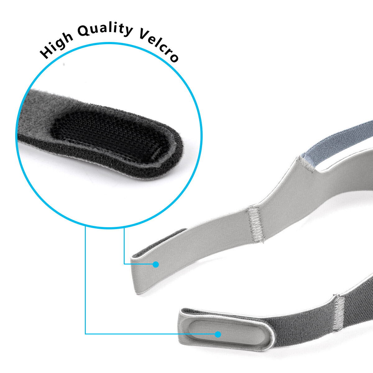 2PCS Replacement For DreamWear Nasal CPAP Mask Headgear Strap Comfortable Fit
