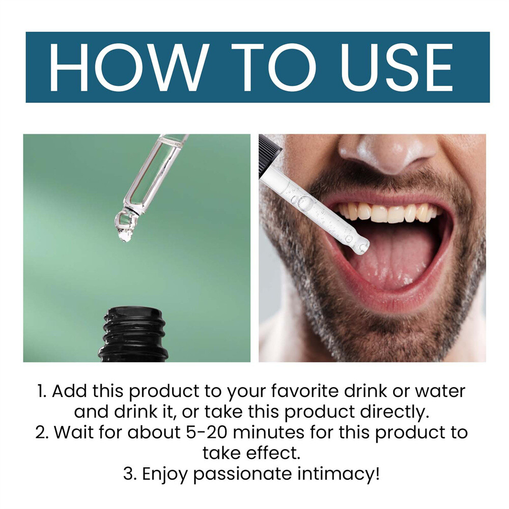 Secret Drops For Designed Strong Men, Secret Happy Drops, Enhancing Sensitivity