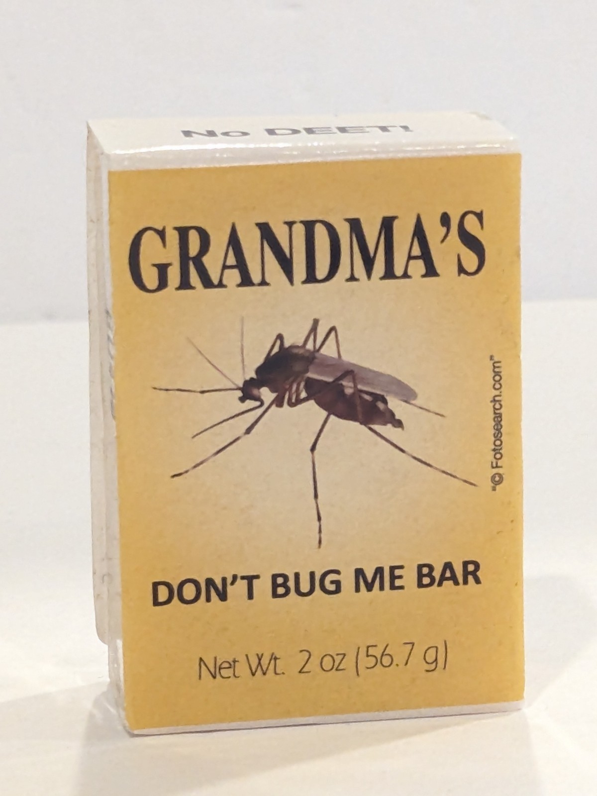 Grandma’s Don’t Bug Me Soap Bar No DEET Net Wt. 2 oz (56.7 g)