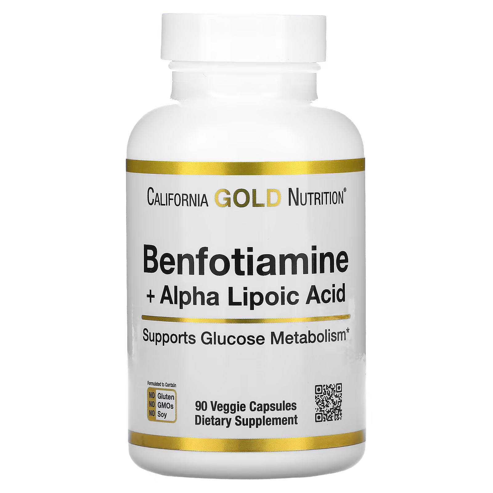 2 X California Gold Nutrition, Benfotiamine + Alpha Lipoic Acid and -worldwide