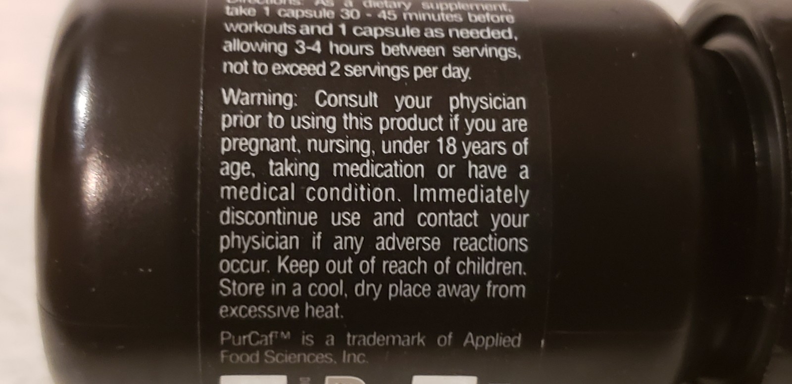 Kaged Muscle – CAFFEINE – 30 Vegetable Capsules – Expire 3/2025
