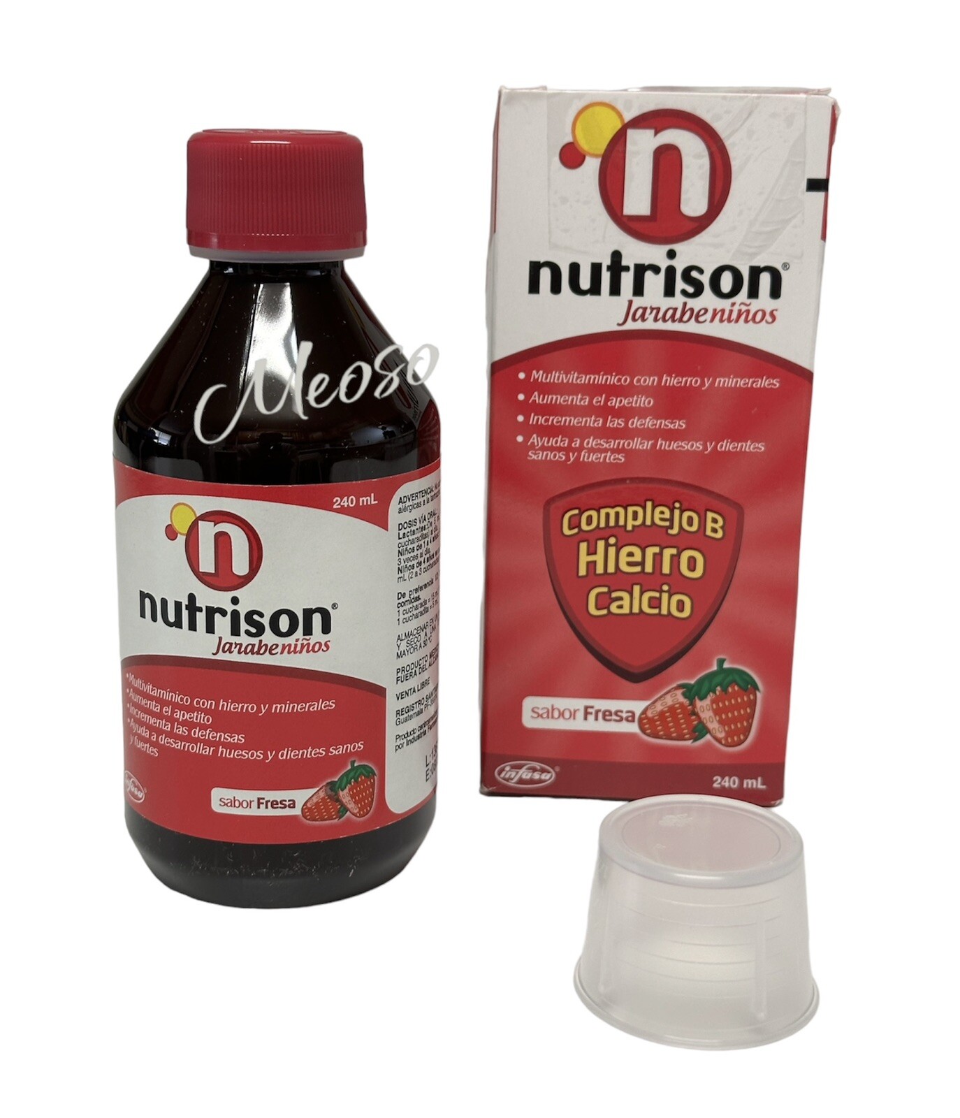 Nutrison Syrup kid increases appetite IRON, COMPLEX B, CALCIUM Vitamin & MINERAL