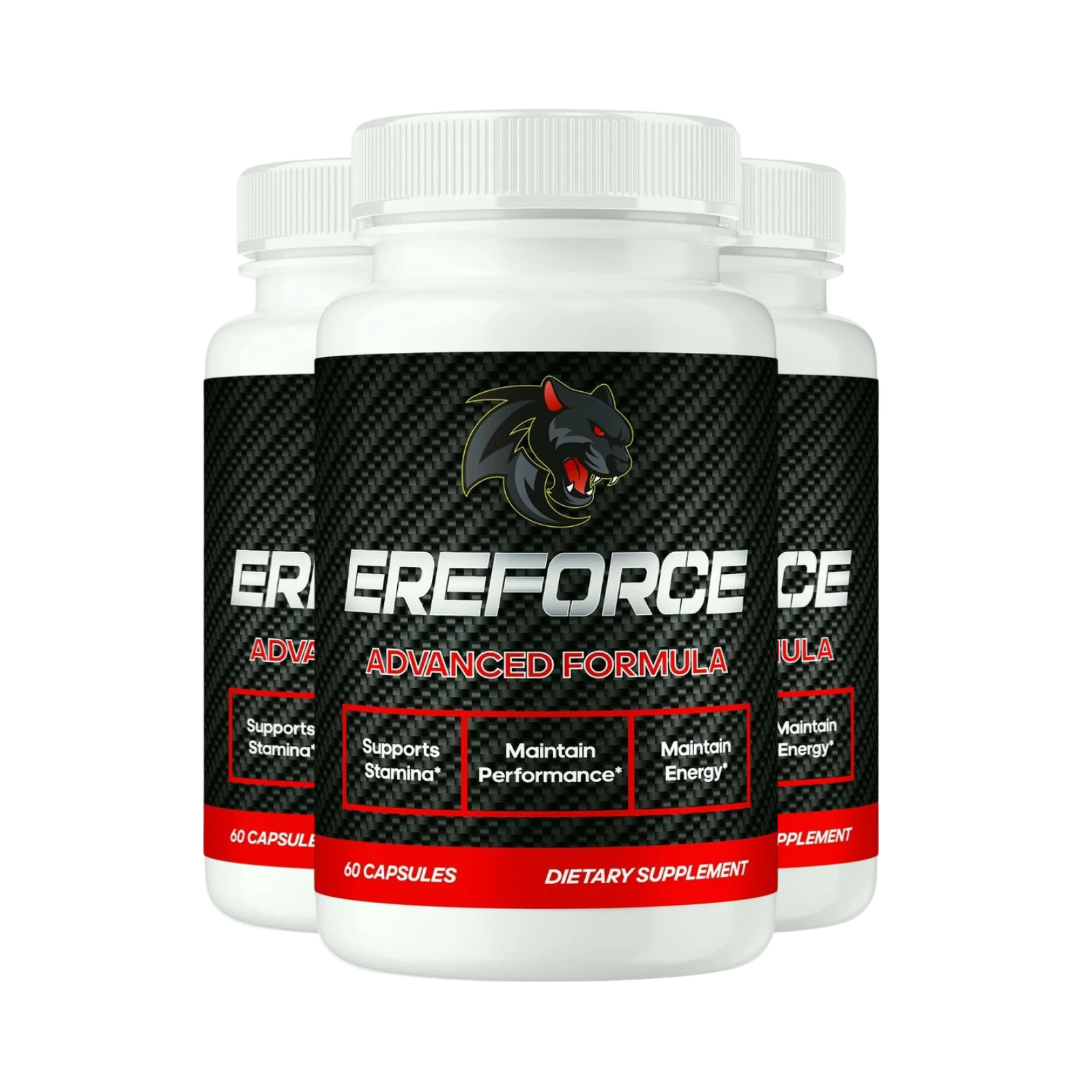 3-Pack Ereforce Pills for Men, Ere Force for Male Health Support – Capsules 180
