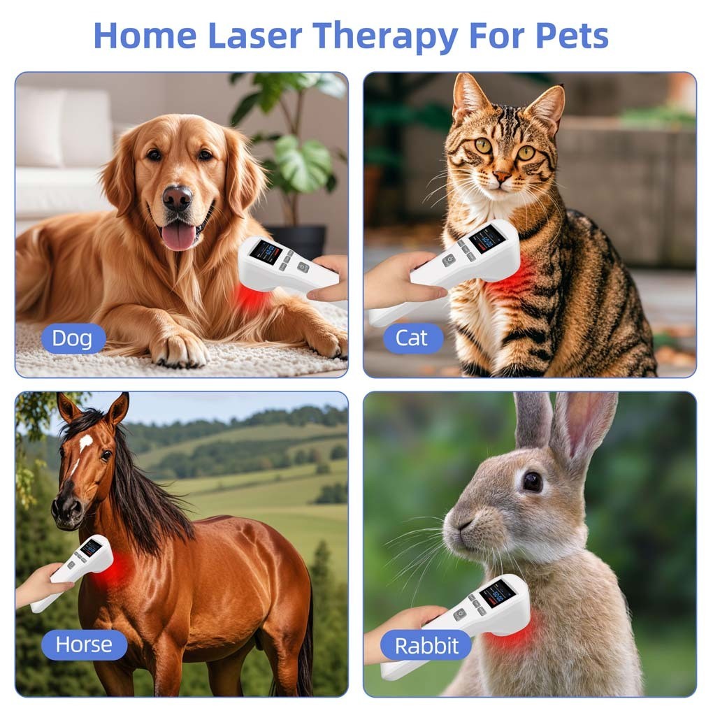 880mW Low Level Laser Therapy Device for Pain Management Humans Dogs Cats Home