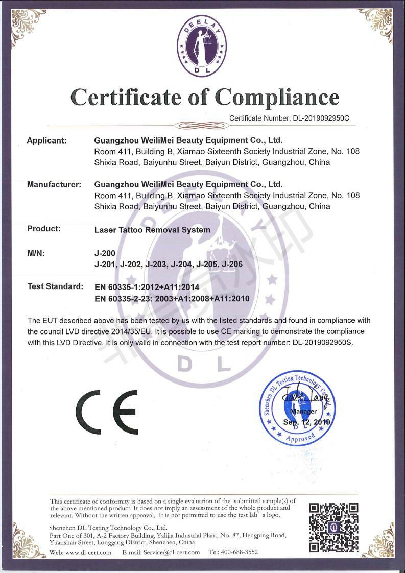 Q Switch ND YAG Laser Machine For Tattoo Removal Skin Whitening And Rejuvenation