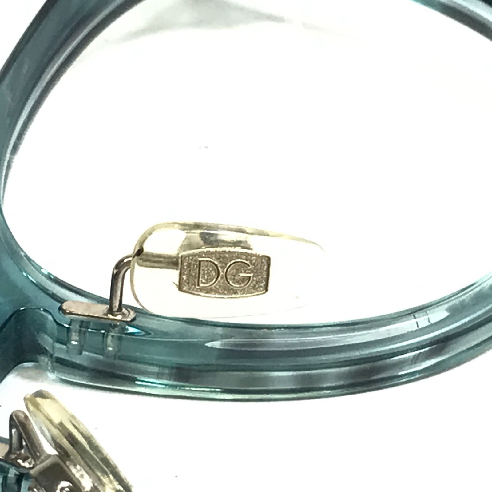 Dolce & Gabbana Eyeglasses Frames DG3240 3010 Blue Horn Round Full Rim 51-20-140