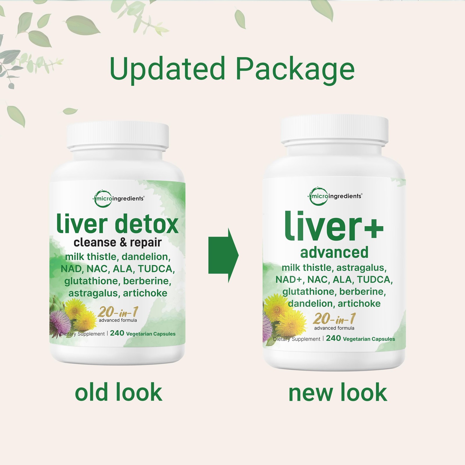 Liver Support Complex – 20 Ingredients with Milk Thistle, NAC, Turmeric & More