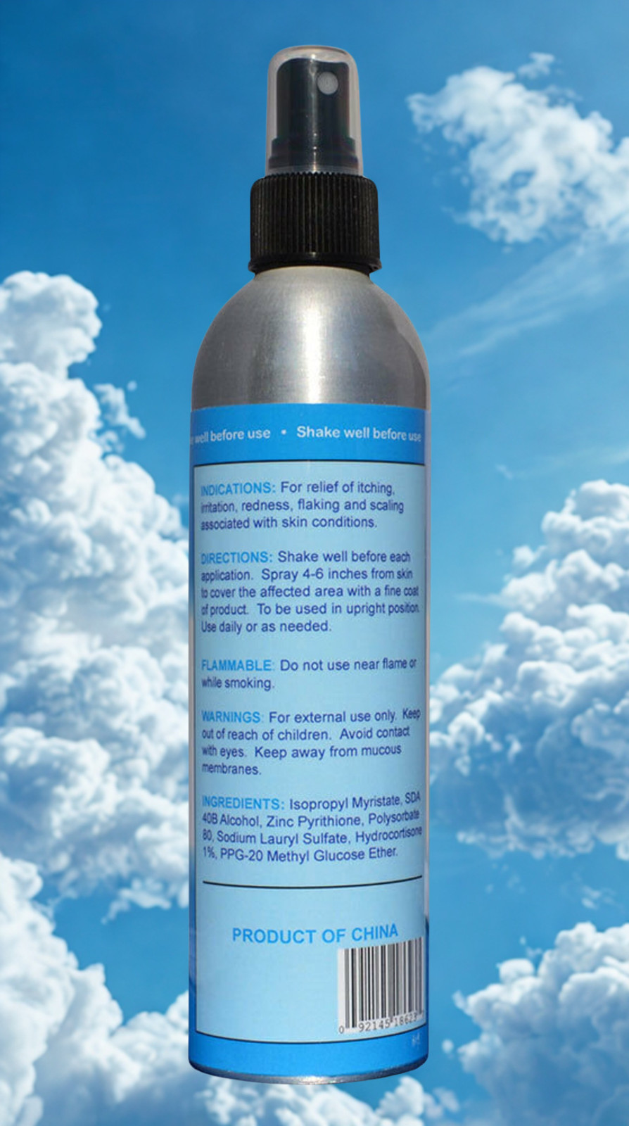 Psor Val Zinc Pump Spray – Psoriasis | Eczema Relief (220ml)