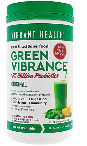 Vibrant Health Green vibrance® Powder — 12.5 oz
