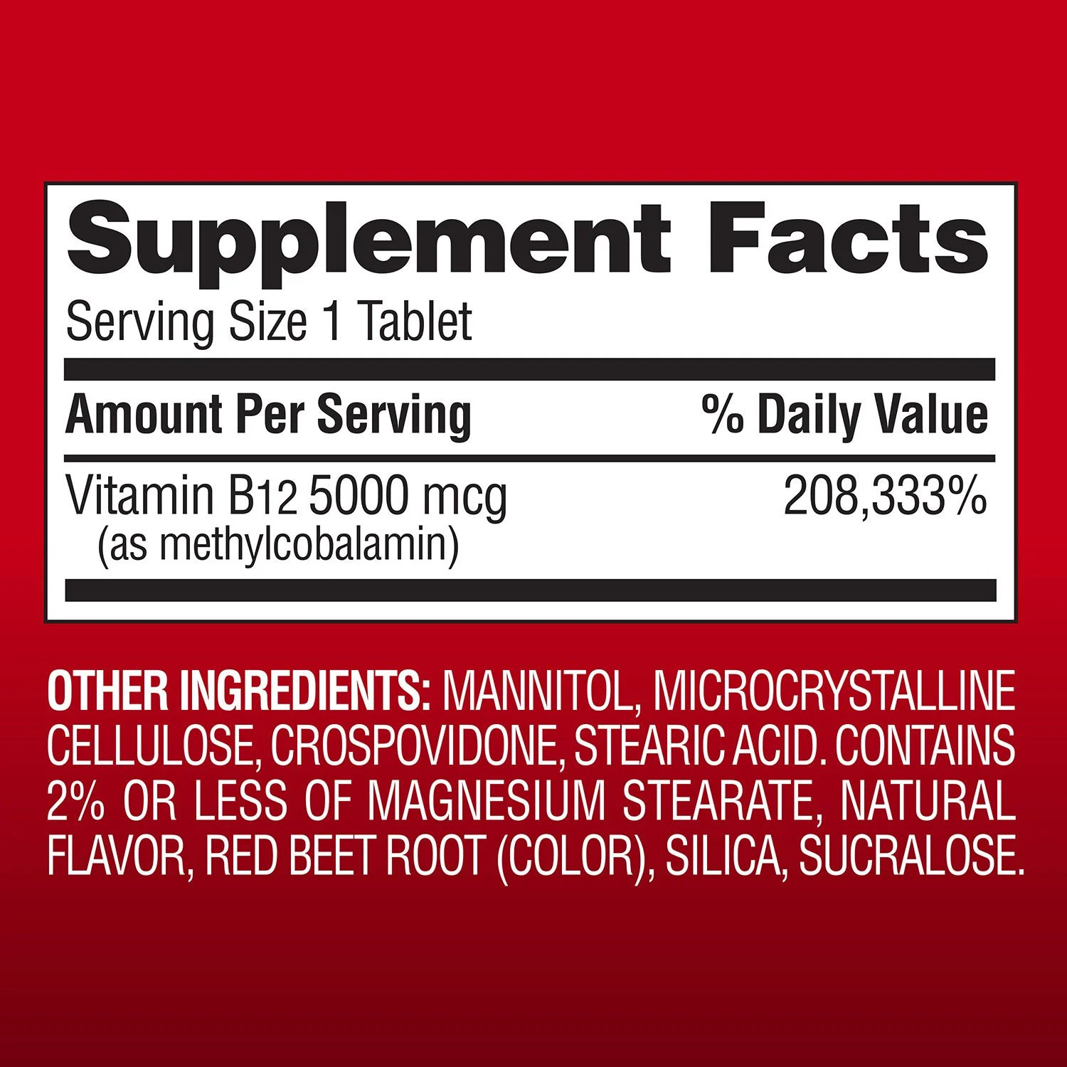 (2- Pack) Vitamin B12 5000 mcg, 300 count — Cherry Flavored, Superior Absorption