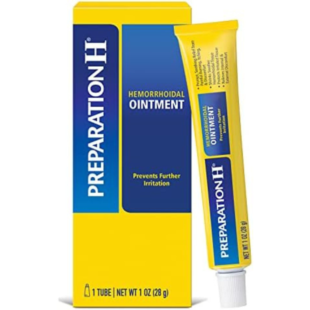 Preparation H Hemorrhoid Ointment, Itching, Burning and Discomfort Relief – 1 Oz