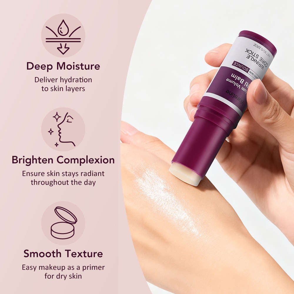 2Pack Collagen Moisturing Stick Calcium Volume Multi Balm Wrinkle Core Stick USA