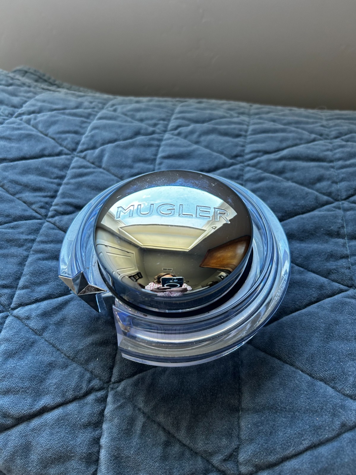 Thierry Mugler Angel EMPTY 6.9oz Perfume Body Cream Jar No Box Collectible