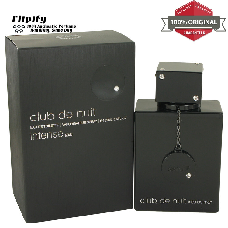 Club De Nuit Intense Cologne 3.6 oz EDT Spray for Men by Armaf