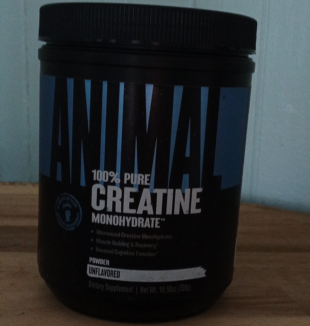 Animal Creatine Monohydrate Powder Unflavored 60 Servings 10.58 oz