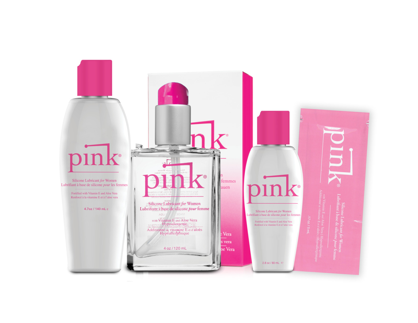 GUN OIL Authentic PINK Silicone-Based Intimate Sexual Lubricant – Unisex Lube
