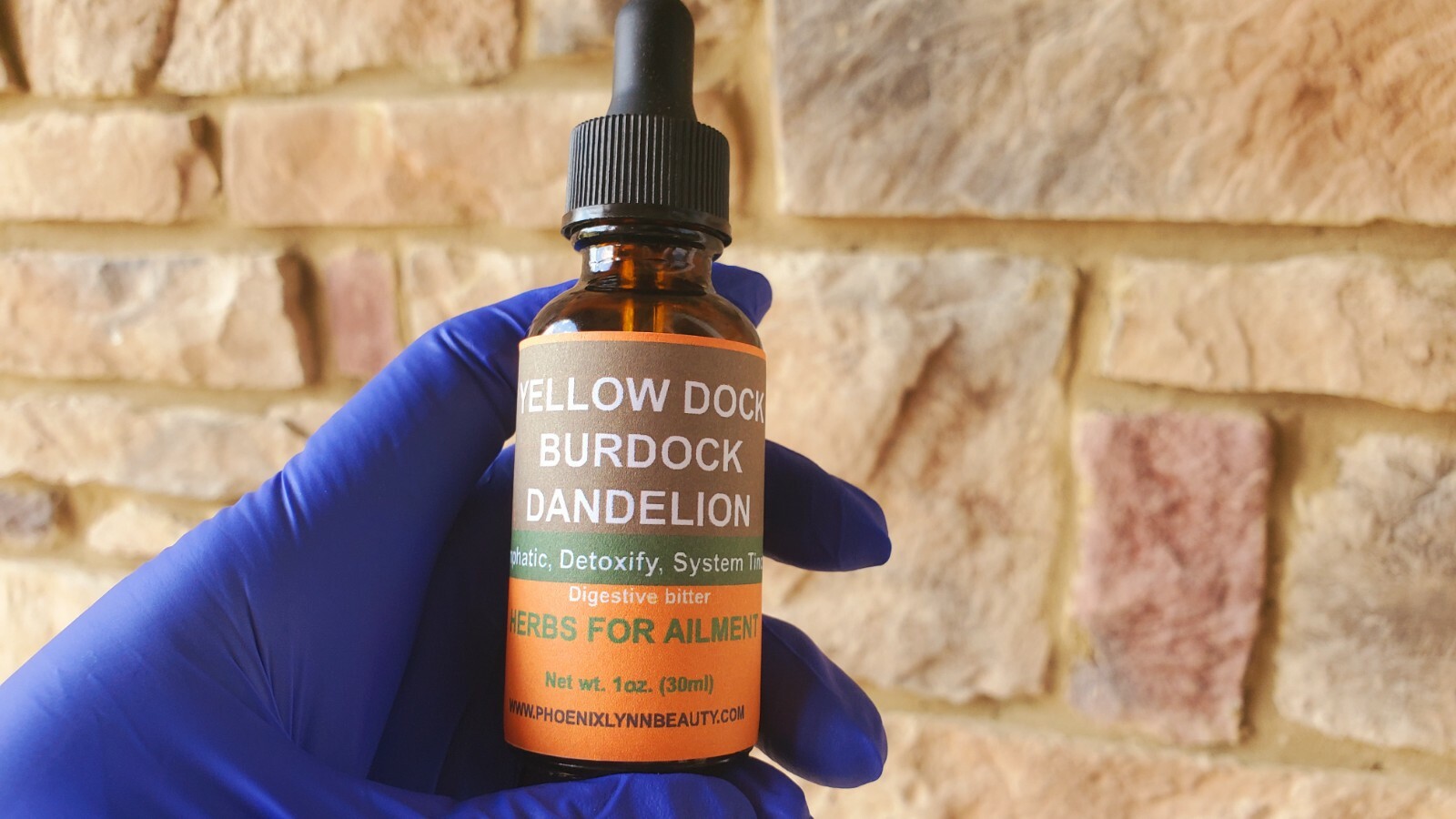 Yellow Dock Root -Burdock Root-Dandelion Root liquid extract Tincture 30ml