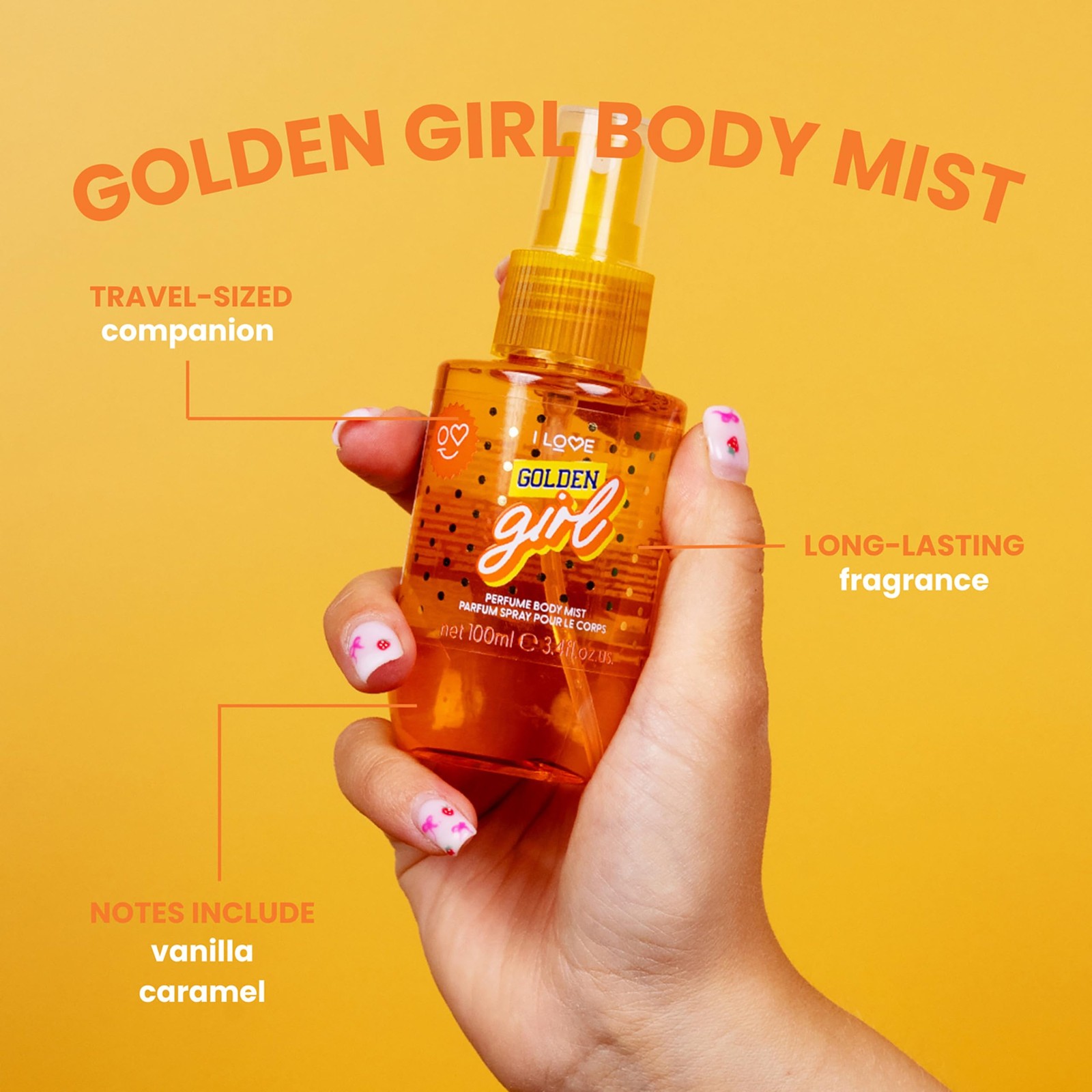 I Love Cosmetics In The Bag – Body Sprays For Women – Perfumed Body Mists