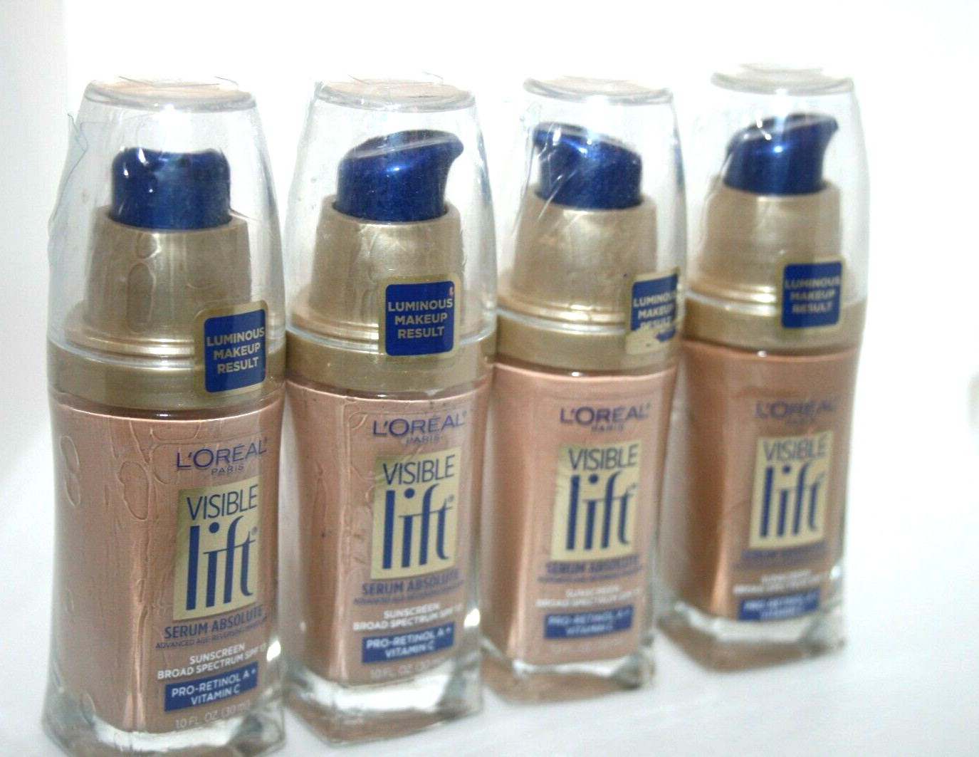 L’Oreal PUMP Visible Lift Serum Absolute Luminous Makeup YOU PICK
