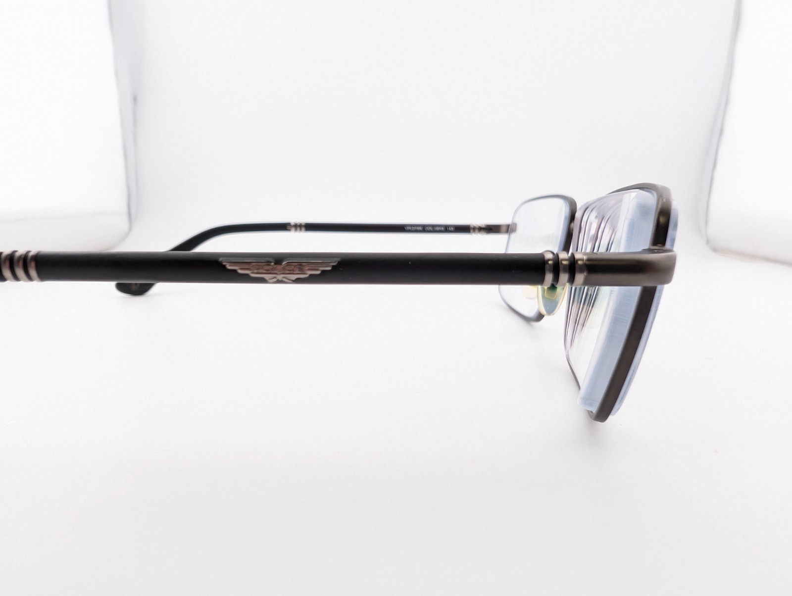 Police Eyeglasses, Frames Only, VPLD78K Col.08H5, 58-18-145, Metal, Bangladesh