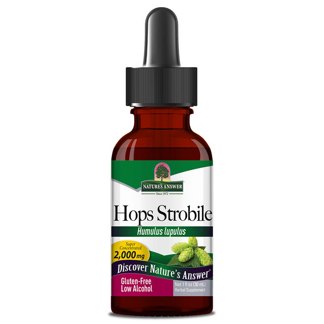Nature’s Answer – Hops Strobile Extract – 1 Fl Oz (expires 06/2025)