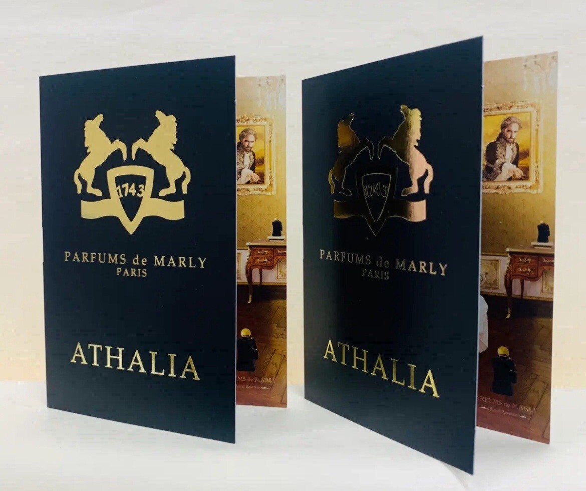 2 Pack | New | Parfums De Marly Athalia | Eau de Parfum | 0.04 fl oz | 1.2 ml