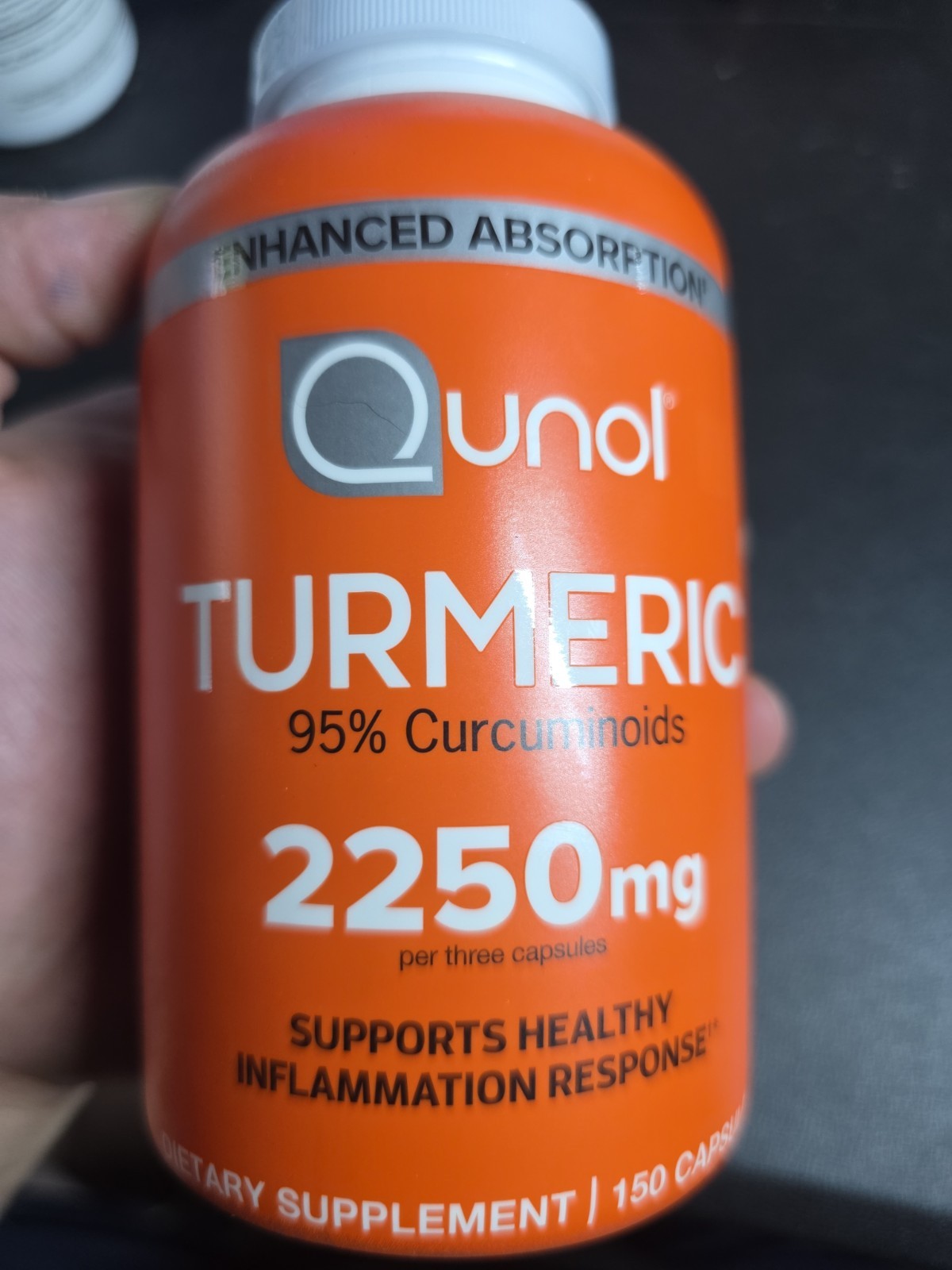 Qunol Turmeric Curcumin with Black Pepper, 2250mg Turmeric Extract with 95% C…