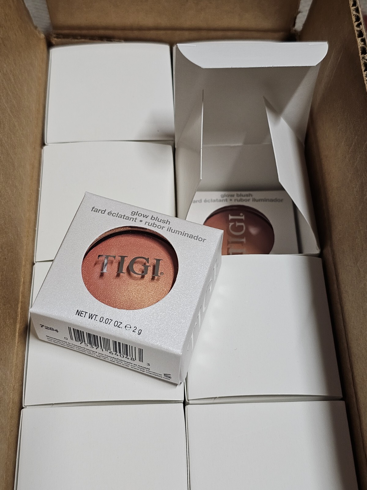$1248 Retail Value 48 Piece Lot Box Beauty Makeup Cosmetic TIGI Glow Blush