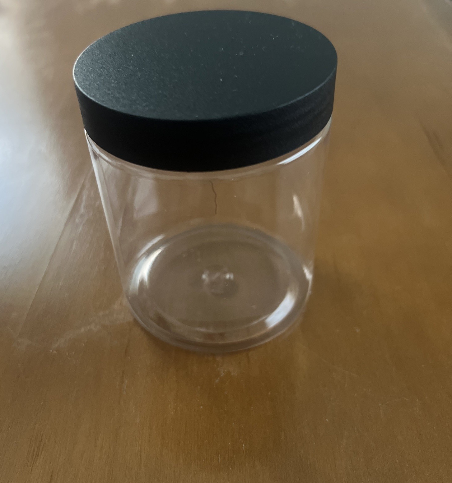 5 Pack 4 oz Clear Plastic Jars with Lids – Small Containers for lotion