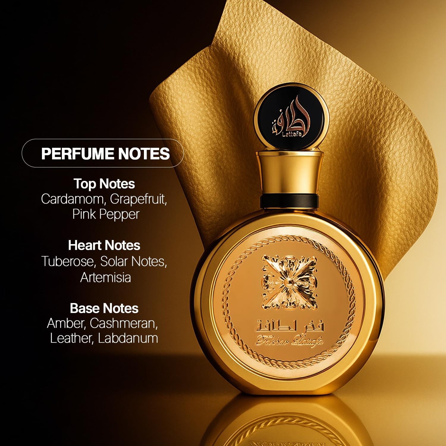 Lattafa Fakhar Gold Extrait – EDP Lasting Unisex, 3.4oz – Floral, Amber, Woody
