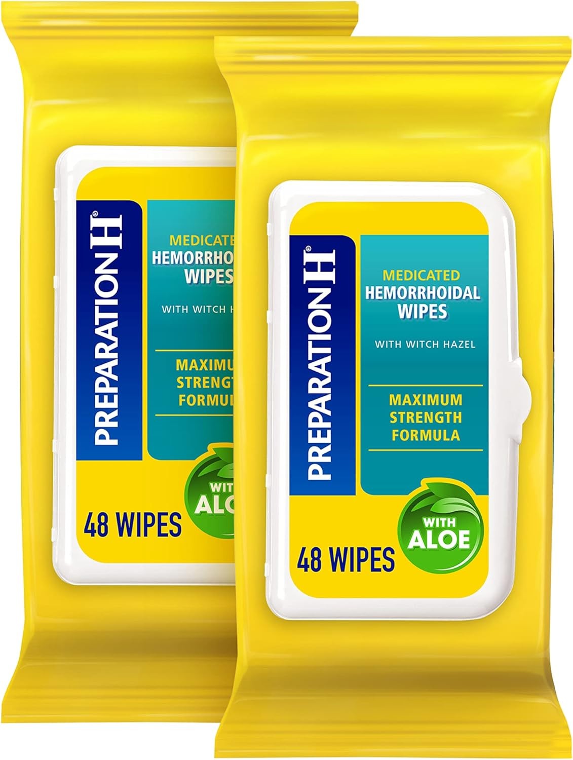 Preparation H Hemorrhoid Flushable Wipes with Witch Hazel for Skin…