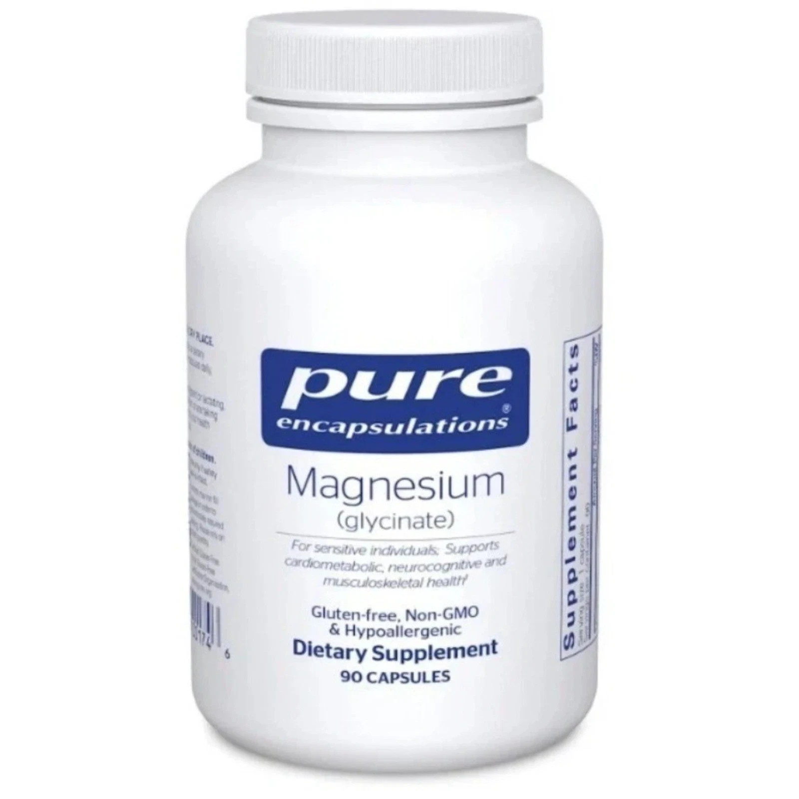 Encapsulations Magnesium Glycinate,90 capsules, 120 mg