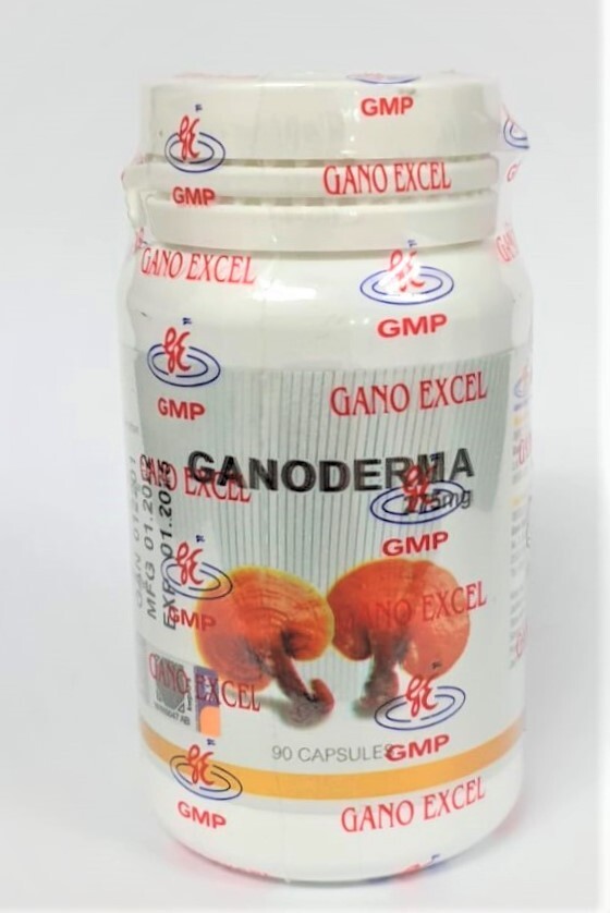 1 Bottle Gano Excel Ganoderma 90 Capsules Reishi Lingzhi Boosts Immune NEW USA