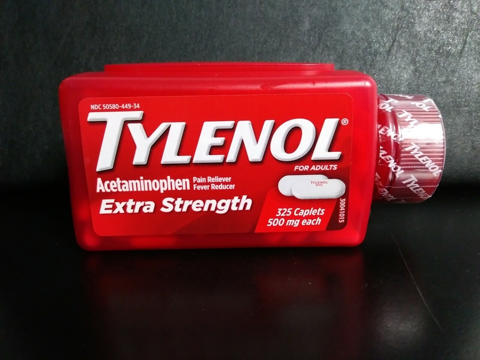 Tylenol Extra Strength Acetaminophen, 500mg (325 Caplets) 2029