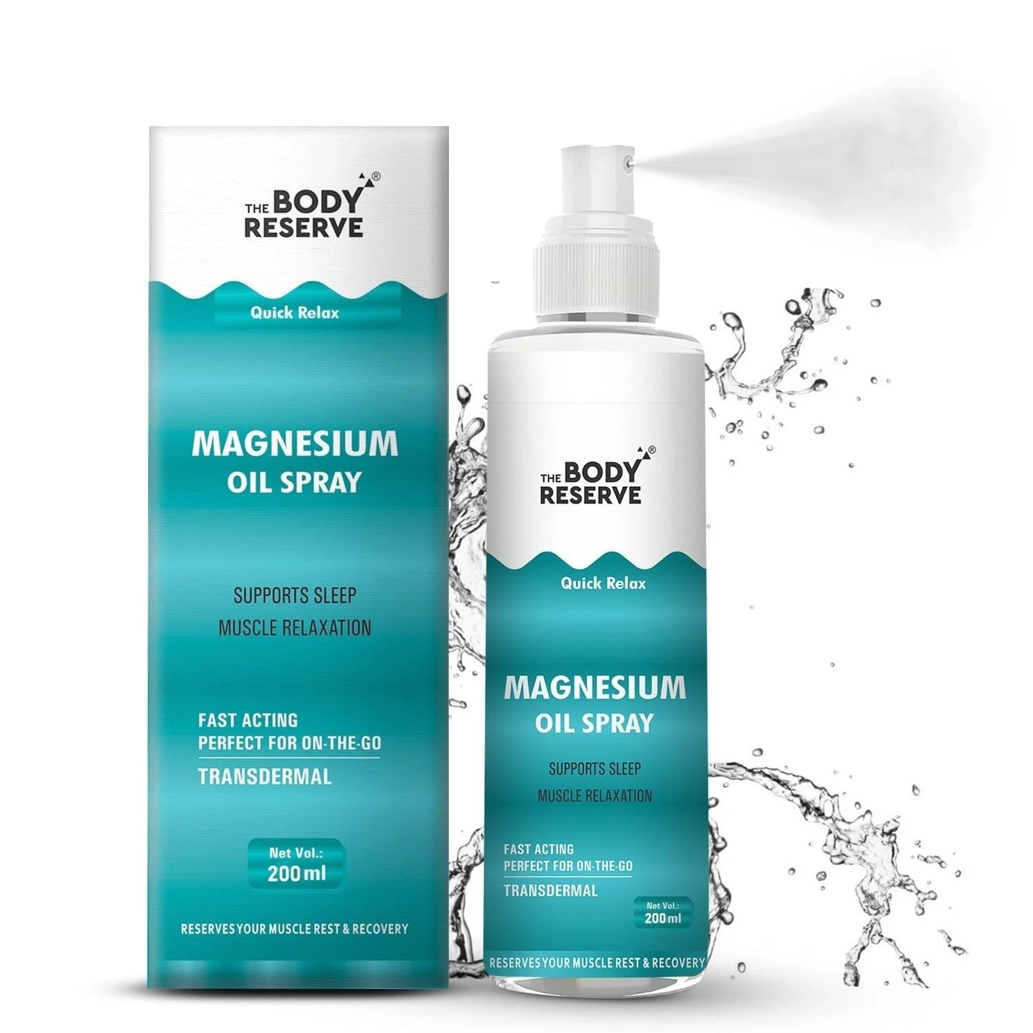 The Body Reserve Magnesium Oil Spray – 200ml