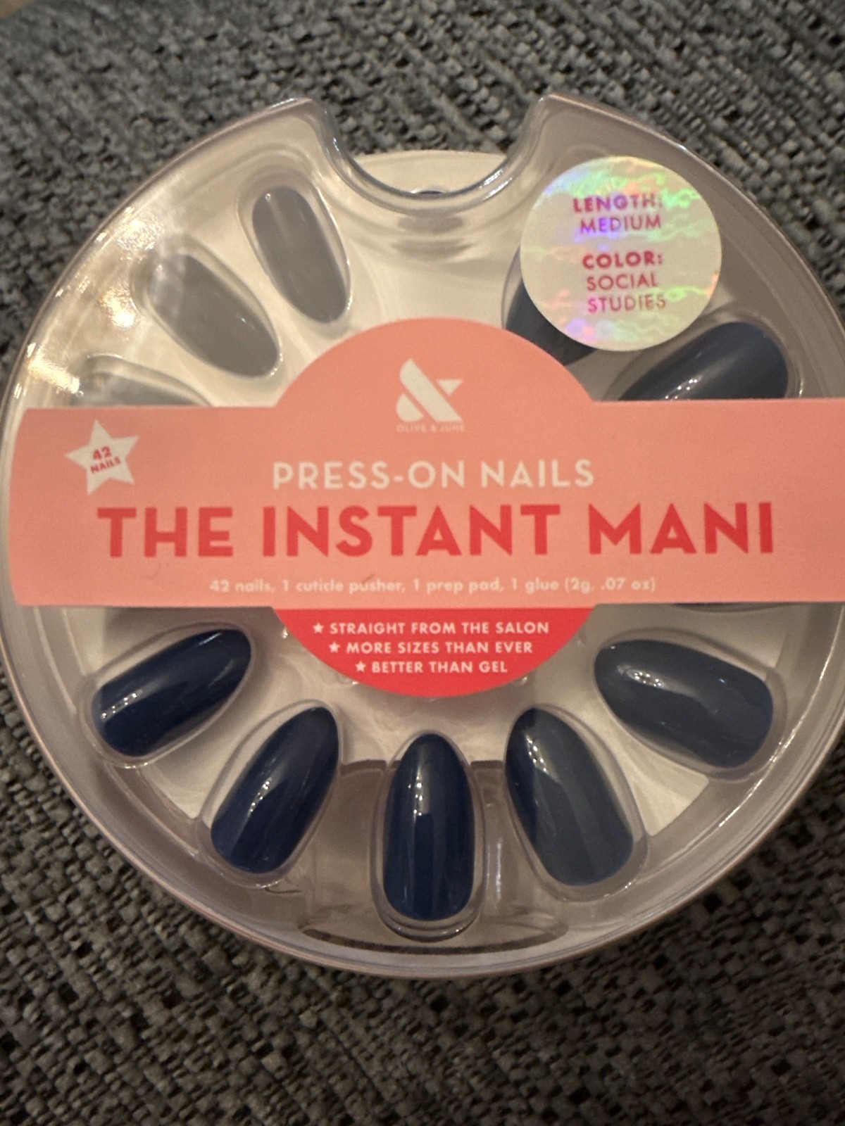 NEW WITH GLUE Olive and June Press on Nails MANY VARIATIONS