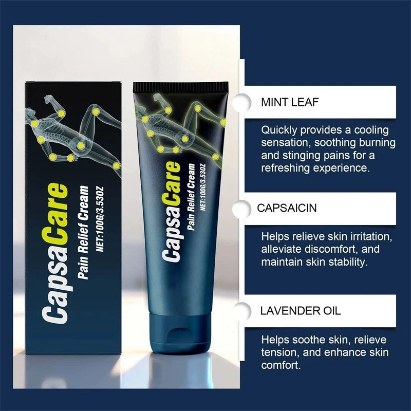 Neuropathy Relief Cream Massage Lotion for Feet Hand Leg Nerve Burning Skin Care