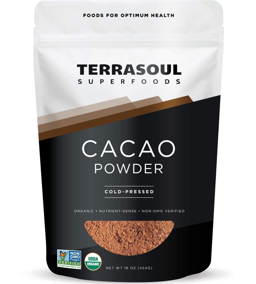 1 LB (16 OZ ) USDA Organic Raw Cacao Powder,100% Pure, ALL NATURAL,ALWAYS FRESH