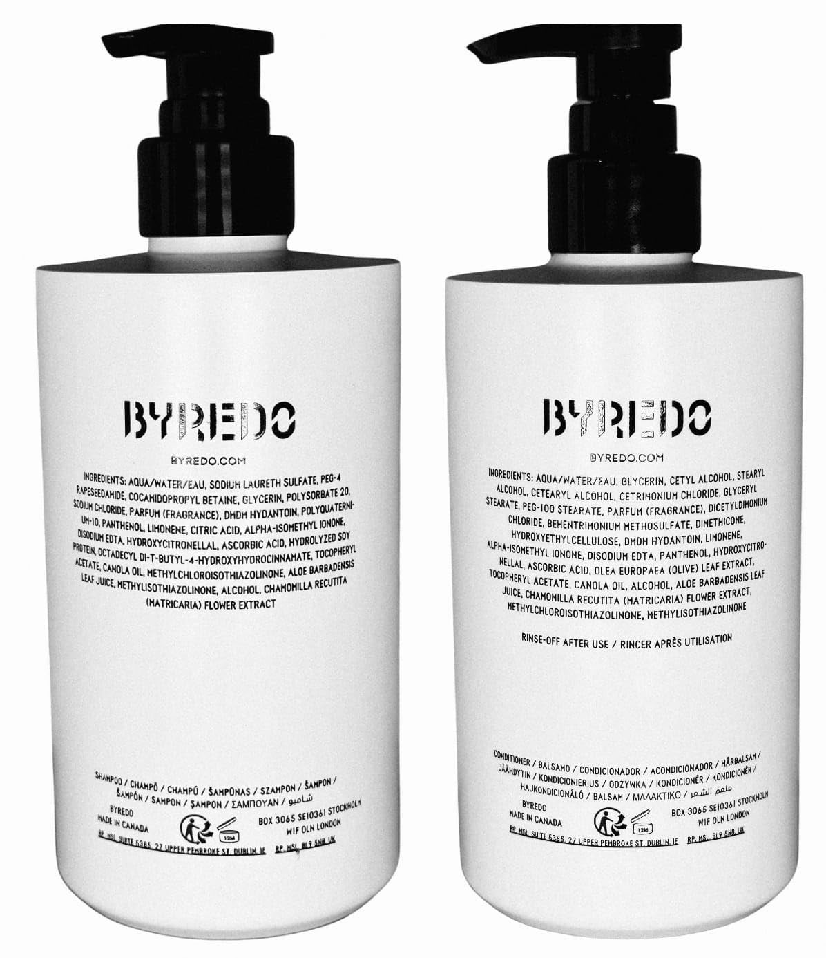 BYREDO Bal D Afrique Hair Shampoo & Conditioner, 450ML 15.2 Fl Oz Bundle