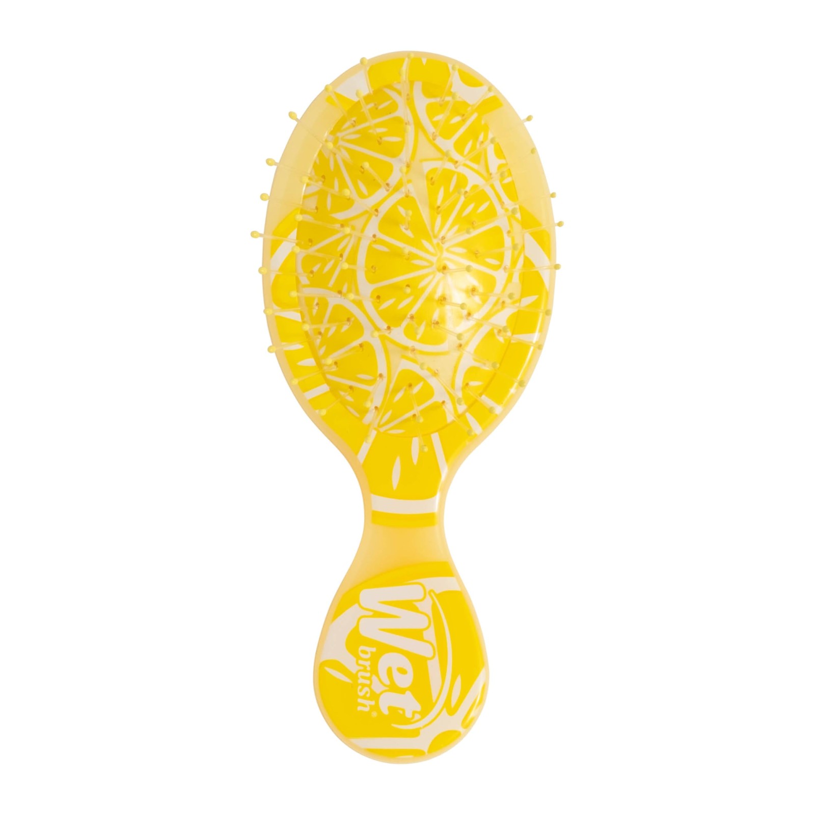 Hair Brush Wet Mini Detangler Tutti Fruitti Lemon IntelliFlex Bristles Travel