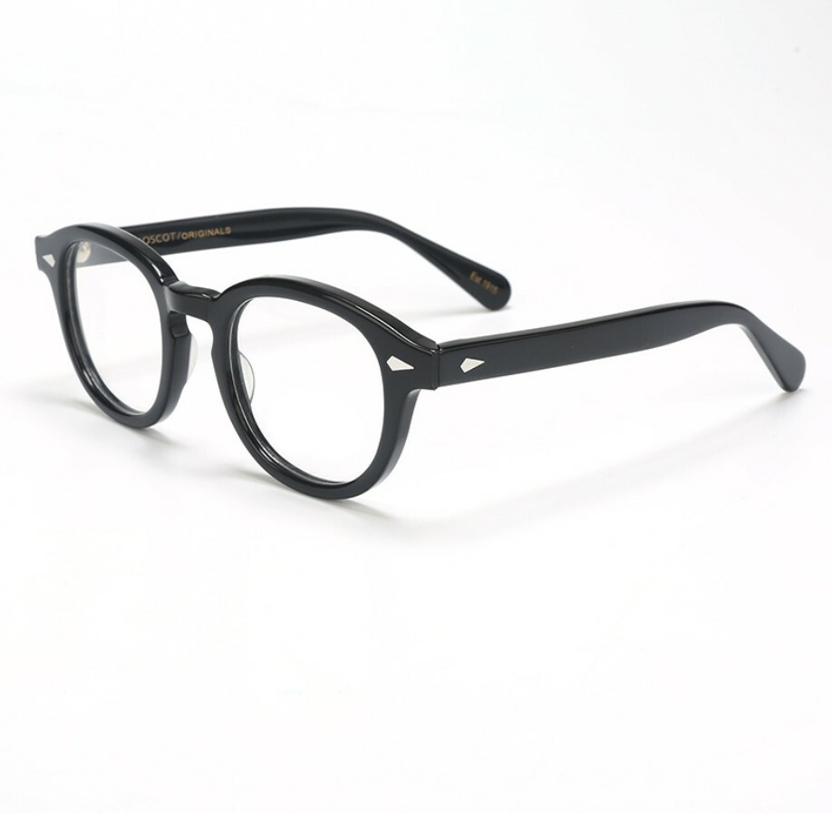 Johnny Depp 49mm Acetate Eyeglass Frames Large size Spectacles Brand Glasses
