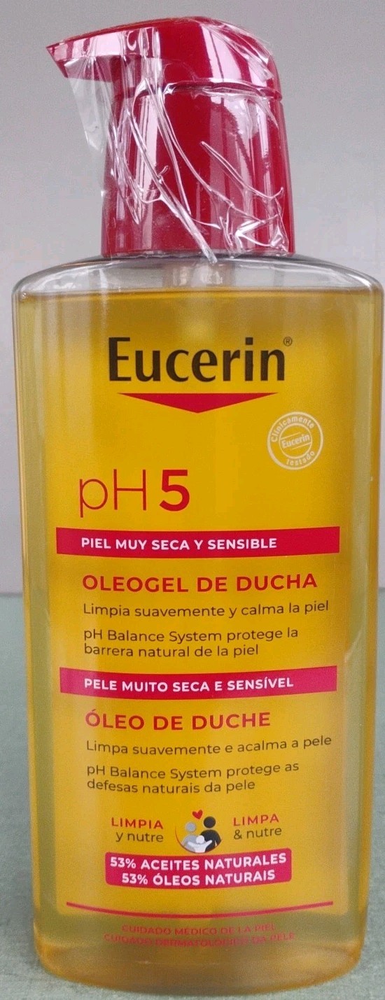 Eucerin pH5 Shower Oil 400ml 13.5oz Exp 09/2028
