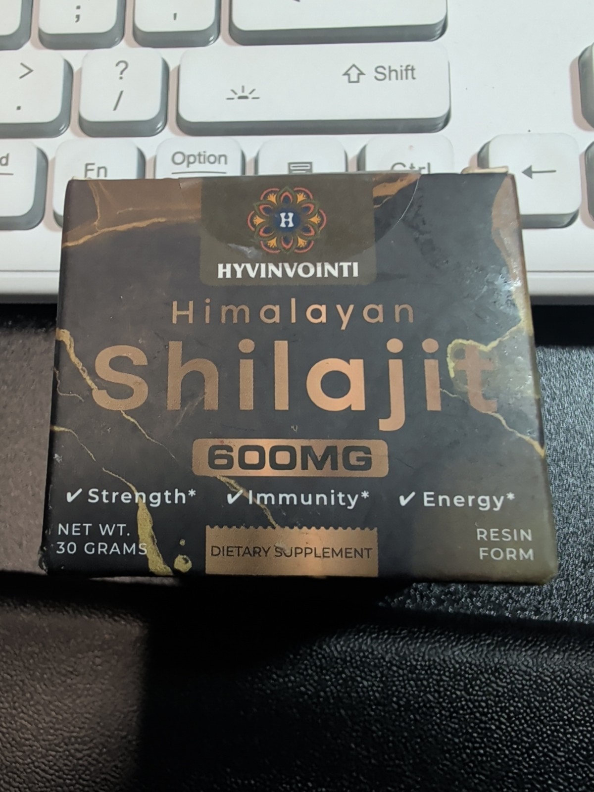 HYVINVOINTI Pure Himalayan Shilajit Resin 600mg – 30 Grams