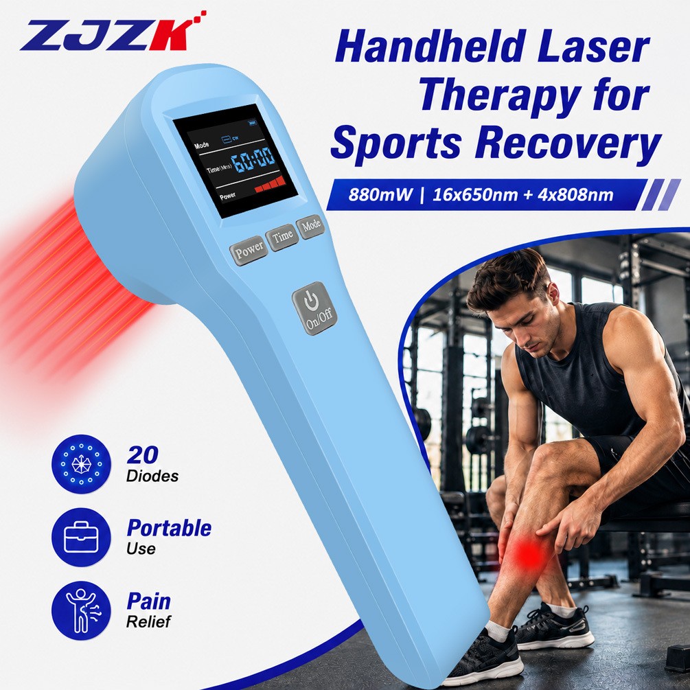 20 Diodes Cold Laser Therapy for Sports Recovery Muscle Soreness Pain Relief