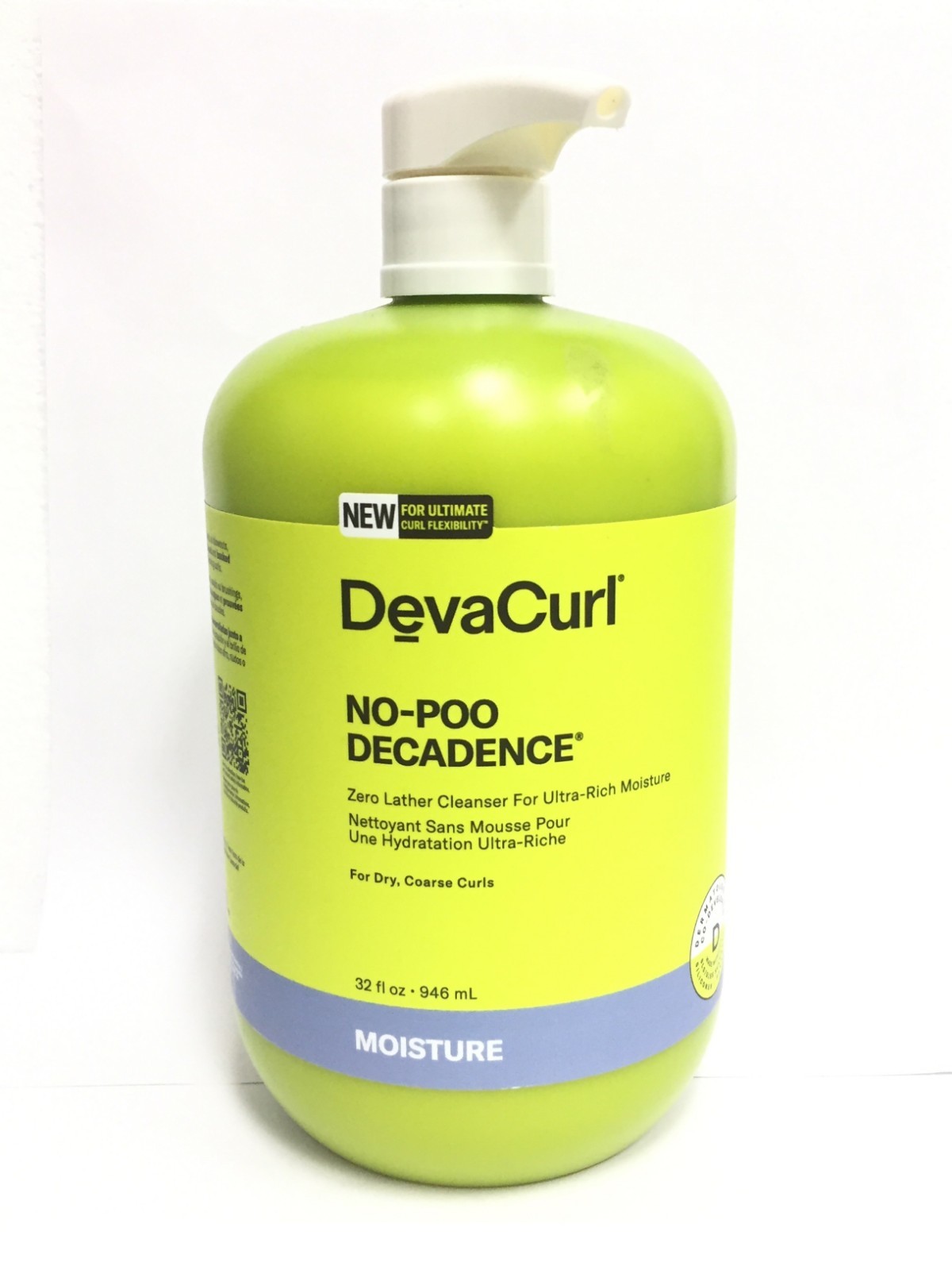 Devacurl No-Poo Decadence – Zero Lather Cleanser, 32 oz