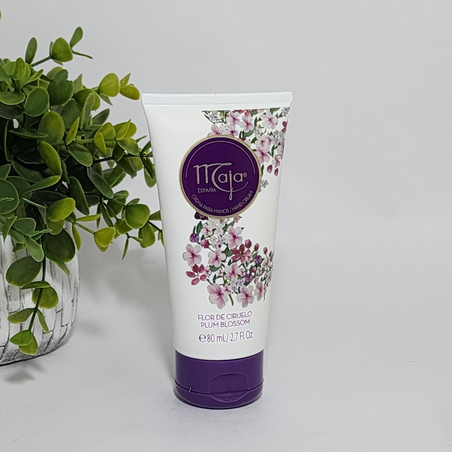 Maja Plum Blossom Flor de Ciruelo Dry Skin Hand Cream Piel Seca Crema 2.7 fl oz