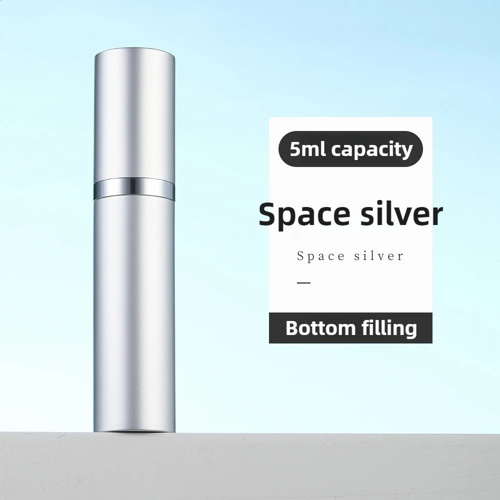 Mini Refillable Perfume Spray Bottles 5ml 10ml Atomizer Travel Cosmetic Vial