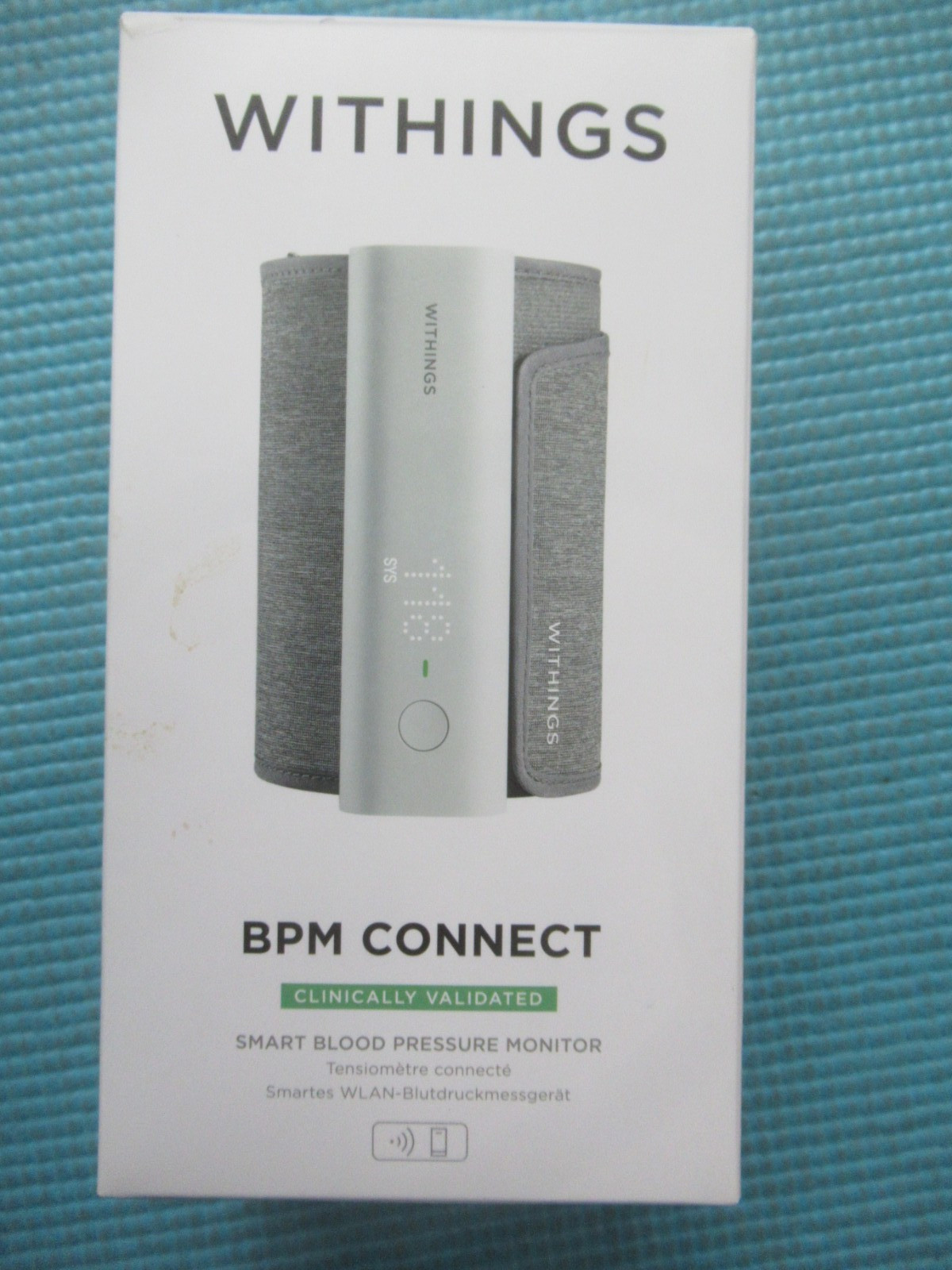 Withings BPM Connect Clinically Validated Smart Blood Pressure Monitor OPEN BOX