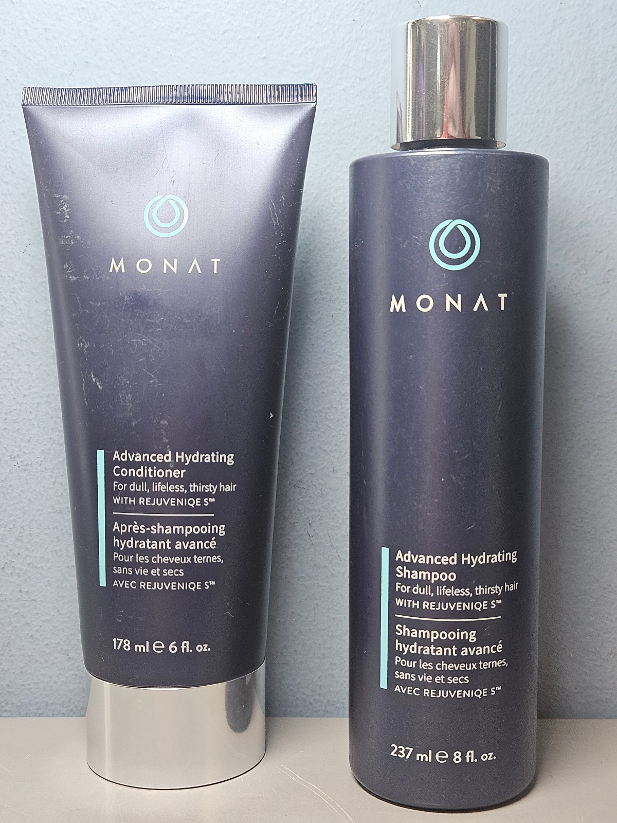 Monat Advanced Hydrating Shampoo 8 fl. oz & Conditioner 6 fl. oz – New & Sealed