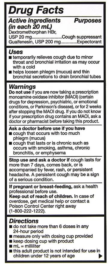 Major Robafen DM Cough Raspberry Flavor Syrup – 4 Fl Oz | Robitussin DM (4 Pack)